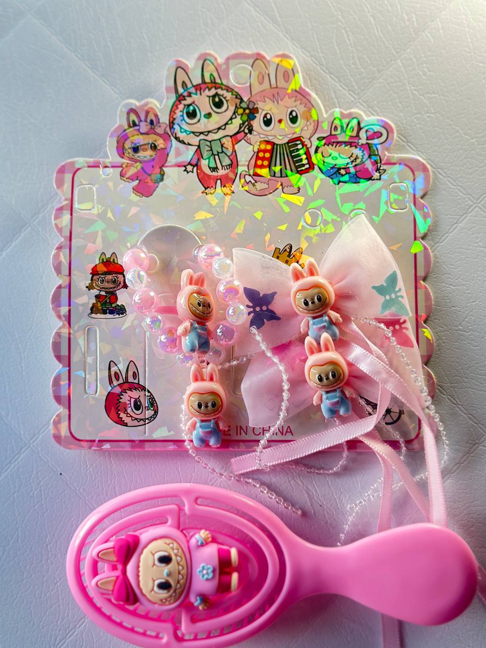 Hair Comb And Hair Clips Set