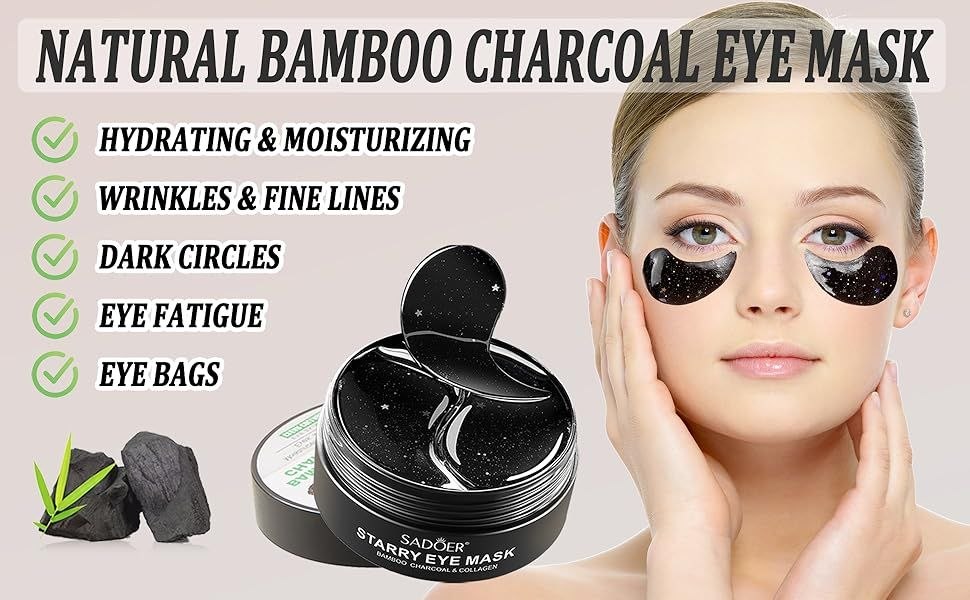 Bamboo Charcoal Under-Eye Mask
