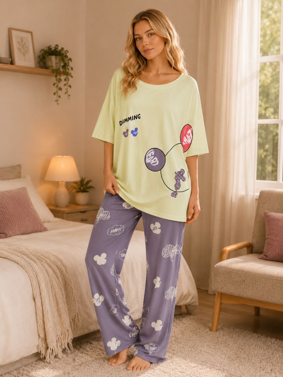 Cute Pastel Pajama Set