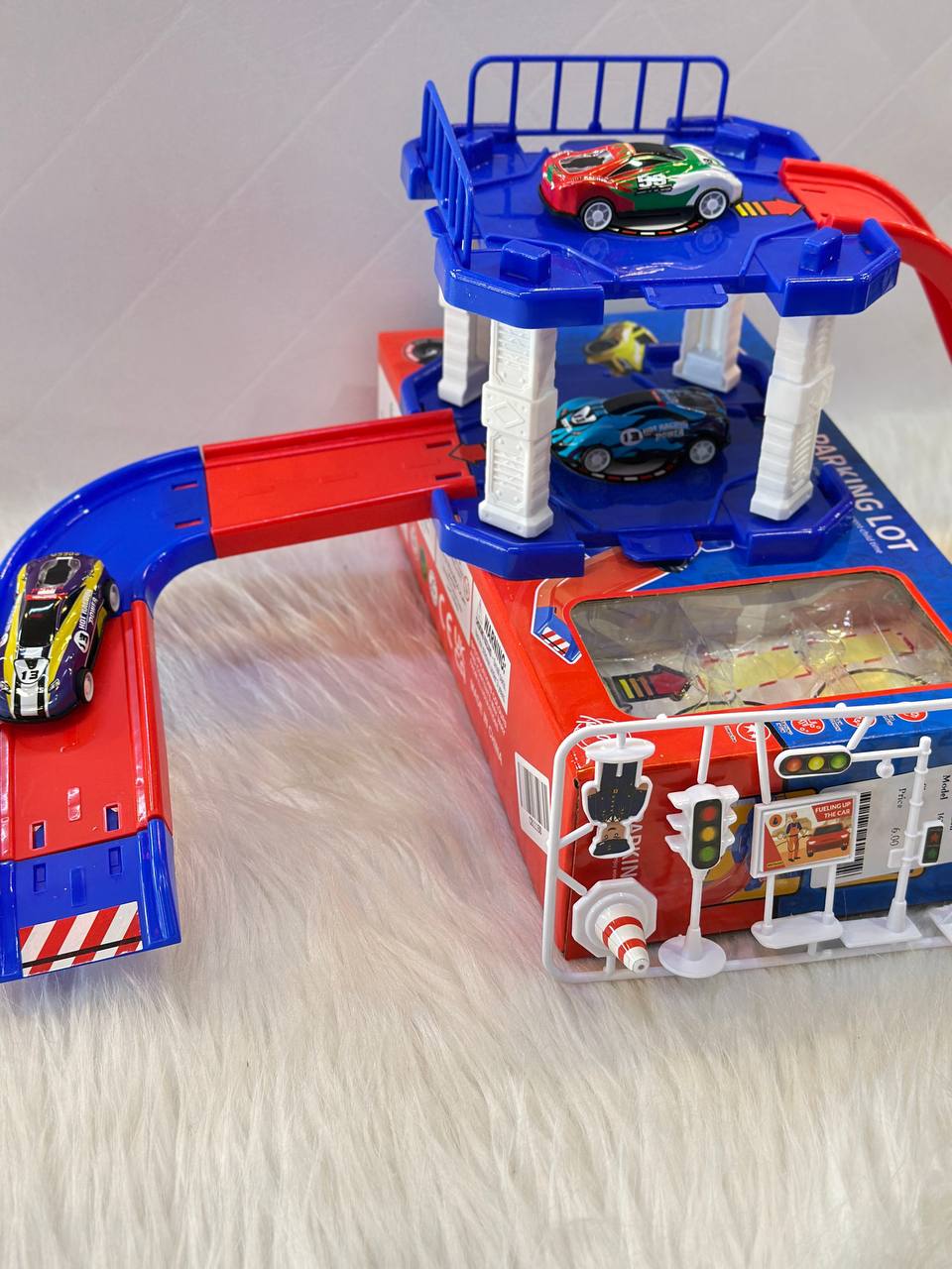 Toy Car Parking Garage Set