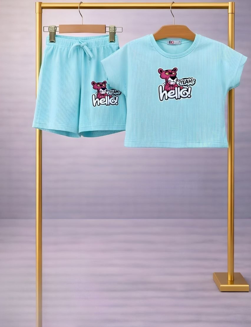 Girls Pink Panther Summer Set